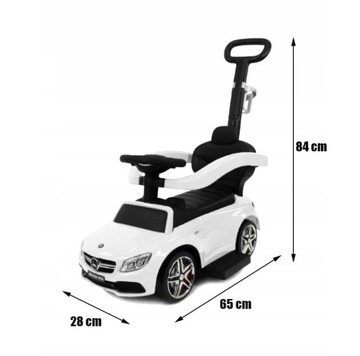 JEŹDZIK MERCEDES AMG 3W1 PCHACZ CHODZIK SAMOCHÓD