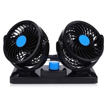 АВТОВЕНТИЛЯТОР ДВОЙНОЙ ГОЛОВКИ 12В