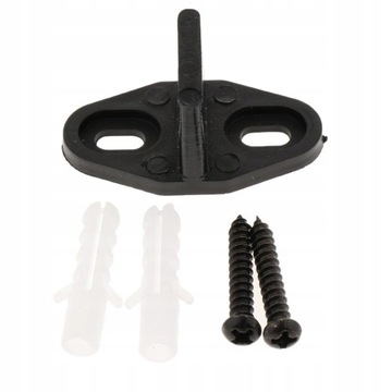 Прорезная направляющая для амбарных ворот черная