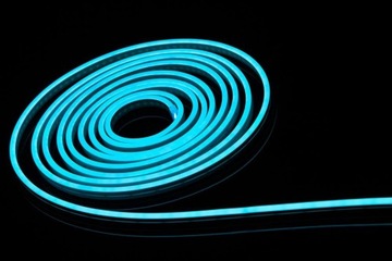 Neon LED 6x12 cięcie co 1cm silikonowy 12V Błękit