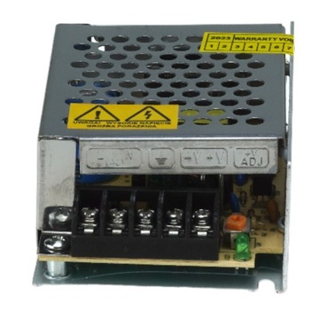 ZASILACZ LED 36W 12V 3A MODUŁOWY TRANSFORMATOR DO TAŚM I OPRAW LEDOWYCH