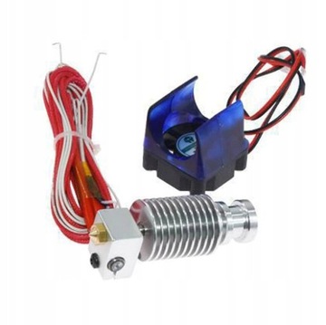 головка принтера - E3D V6, КОРОТКАЯ -1,75мм. 24В