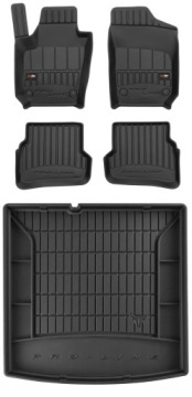 Set 3D gumové rohože Škoda Fabia 3 Kombi 2014-2022 d