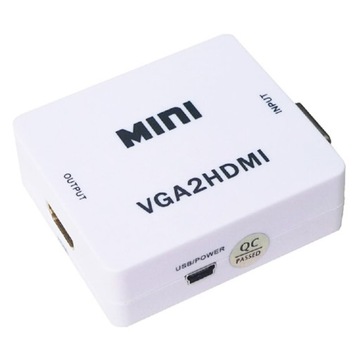 Конвертер VGA + аудио в HDMI SPVA-H01