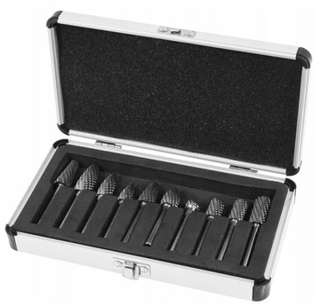 НАПИЛЬКИ ПО МЕТАЛЛУ НАПИЛЬНИКИ HSS 10 шт.