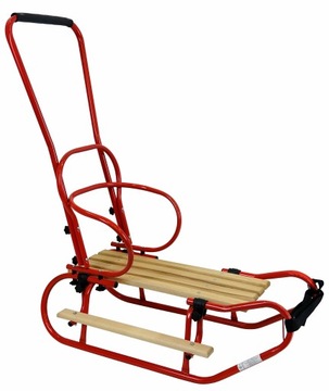 ПОЛЬСКИЕ САНКИ + СПИНКА + ПОДНОЖКИ + ПУШЕР + МАТРАС + РЕМНИ