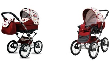 Wózek 2w1 dziecięcy spacerówka BabyLux Margaret