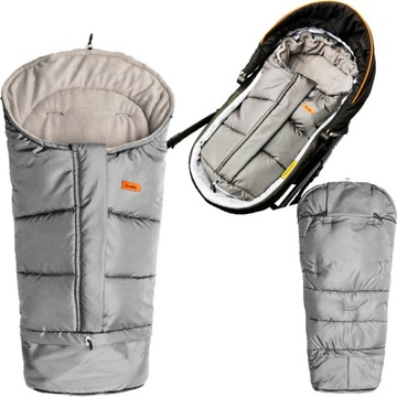 СПАЛЬНЫЙ МЕШОК COMBI 3в1 POLAR - СЕРЫЙ