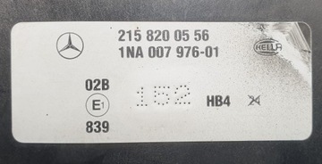 HALOGEN LEVÝ MERCEDES W203 2158200556