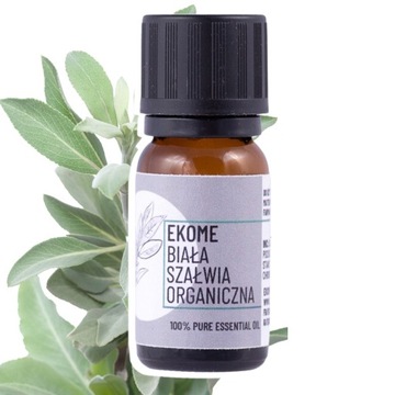 Organiczny olejek eteryczny Biała szałwia 10 ml