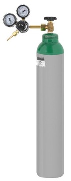 Nowa Butla 8L ARGON 4.8 200bar reduktor 4bar pełna
