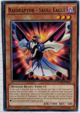 Yu-Gi-Oh! Raidraptor - Skull Eagle (C)