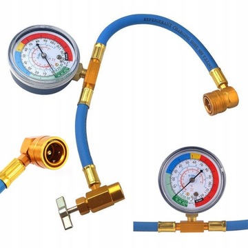 СЕРВИСНЫЙ ШЛАНГ ДЛЯ ЗАЛИВКИ R134A КОНДИЦИОНЕРА