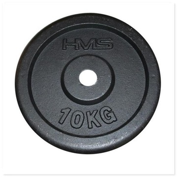 SOLIDNY TALERZ 31mm 10kg HMS OBCIĄŻENIE Żeliwny