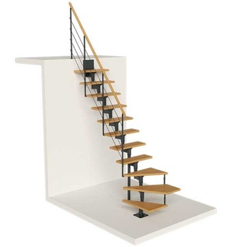 SCHODY SYSTEMOWE DOLLE BOSTON 11 STOPNI ZABIEG