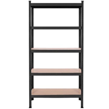 Склад полки 150x75x30 см. Металлический гараж, толкованный полками 625 кг