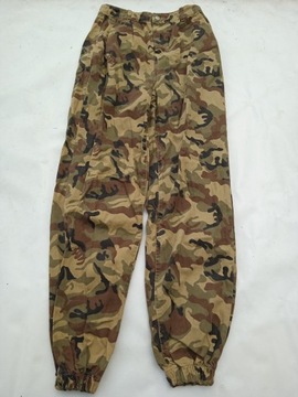 36 BOOHOO TALL DAMSKIE SPODNIE MORO MILITARNE JOGGERY