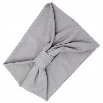 Тканевая повязка для волос с перекрестным узлом, противоскользящая