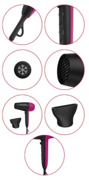 ФЕН С ИОНИЗАЦИЕЙ МОЩНОСТЬЮ 2000 ВТ REVLON EASY HEAT DRYER RVDR5347