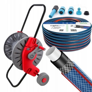 БАРАБАН + САДОВЫЙ ШЛАНГ 50 м 3/4 ПОЛЯРНЫЙ СПРИНКЕР