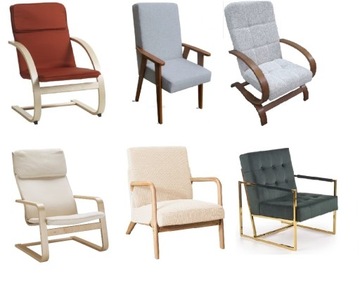 Чехол на кресло ФИНКА, СЕРЫЙ, плотный бархат