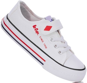 LEE COOPER DZIECIĘCE BUTY TRAMPKI BIAŁE r. 34