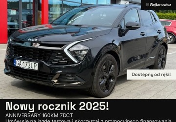 Kia Sportage V SUV 1.6 T-GDI 160KM 2025 Kia Sportage MY25 Anniversary 160KM 7DCT AUTOMAT dostepny od reki 1.6