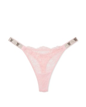 Victoria's Secret Stringi z błyszczącymi paskami 38 M