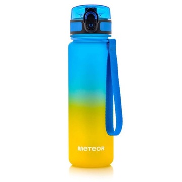 Butelka sportowa na wodę na siłownię trening bidon BPA Free Meteor 500 ml