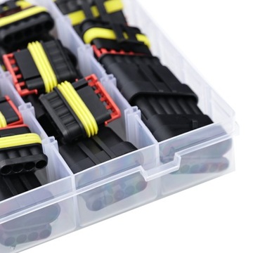 KOSTKA WTYKI ZŁĄCZA HERMETYCZNE DUŻY ZESTAW 708EL