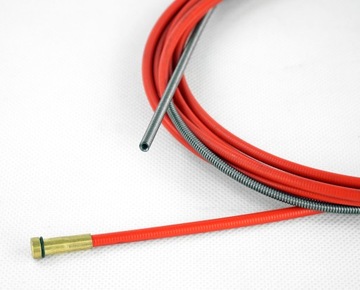 Спиральная вставка красная, диаметр 1,0 - 1,2 мм, длина 4,4 м.