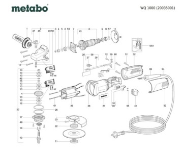 Корпус Metabo для УШМ 316052200