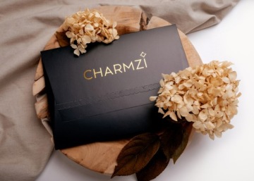 Черный нейлоновый пояс для подвязок Charmzi Nicole Vintage Retro S/M