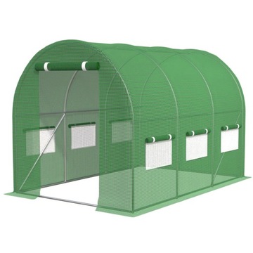 Фольгированный туннель 2x3,5x2 м, садовая теплица, 7 м², УФ-пленка