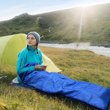 ТЕПЛЫЙ СПАЛЬНИК ЭКСТРЕННЫЙ 0,95КГ ТУРИСТ 2В1