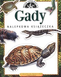 Gady Moje odkrycia Nalepkowa książeczka