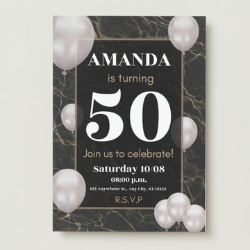 ZAPROSZENIE dowolna okazja + elegancka koperta