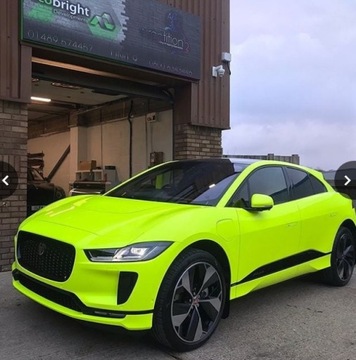 HX20613B Фольга - ФЛУОРЕСЦЕНТНО-ЖЕЛТАЯ 152см x 100см