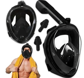ПОЛНОЛИЦЕВАЯ МАСКА ДЛЯ ДАЙВИНГА L/XL + БЕСПЛАТНО