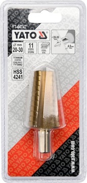 YATO WIERTŁO STOPNIOWE STOŻKOWE 20-30MM YT-44747