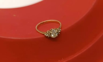 ЗОЛОТОЕ КОЛЬЦО РАЗМЕР 13 ПР. 333