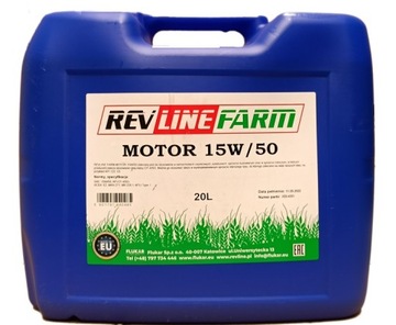 Revline Farm Motor 15W50 op. 20l