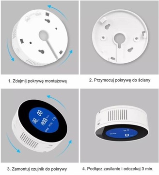 Датчик, детектор газа - Tuya AlarmZone GAS-T1