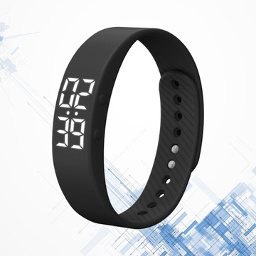 INTELIGENTNA opaska FITNESS TRACKER POKAZ W CZASIE RZECZYWISTYM