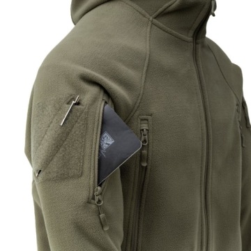 Мужская флисовая толстовка HELIKON PATRIOT MK2 Hybrid Fleece Olive Green XS