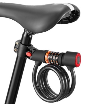 LOCK LOCK BIKE LOCK + ЗАДНИЙ ФОНАРЬ Держатель светодиодного фонаря