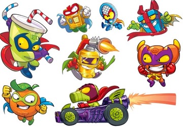 Tatuaże Zmywalne Dla Dzieci Super Zings