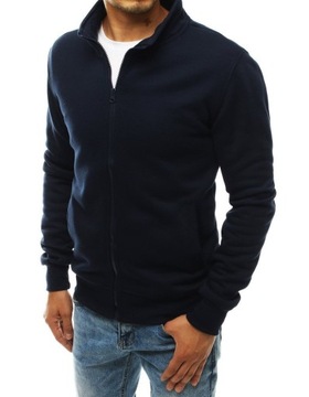 СВИТШОТ МУЖСКИЙ БЕЗ КАПЮШОНА, ТЕМНО-СИНИЙ bx4567 - M