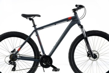 Велосипед MTB 29 Kands ENERGY 700 гидравлика графит-красный R21 2024 г.в.