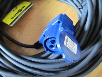 Кемпинговый удлинитель, угловая розетка, 25 м, кемпер